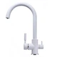 Змішувач для кухні під осмос Globus Lux LAZER GLLR-0333-7-WHITE - зображення 3