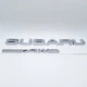 Эмблема надпись Subaru Symmetrical AWD на заднюю часть (хром, глянец) 21.5*5.0 см - изображение 4