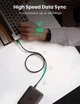Кабель UGREEN USB 2.0 A Male to Mini 5 Pin Male Cable 1.5m (Black) (UGR-10385) - изображение 6