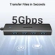 USB-Хаб UGREEN 4-Port USB to 4xUSB3.0 Hub Black (UGR-25851) - изображение 4