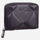 Гаманець жіночий Calvin Klein Ck Wallet Md Key Chain Quilt K60K611329 Чорний (8720108722469) - зображення 4