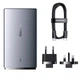 Швидка зарядка для телефону Type-C + USB / Зарядний пристрій Baseus GaN5 Pro Ultra-Slim 65W Type-C+USB + Type-C to Type-C 100W (1m) (CCGP15011) МЗП - зображення 6