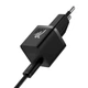 Швидка зарядка для телефону Type-C / Зарядний пристрій Baseus GaN5 Fast Charger (mini) 1C 20W + Type-C to Type-C (P10110900113) МЗП - зображення 3