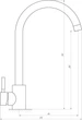 Смеситель-кран кухонный ECOMIX SBT3-203S - изображение 4