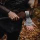 Топор ручной работы Ладья Викингов - изображение 3