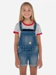 Подростковый летний джинсовый полукомбинезон для девочки Levi's 996579976 170 см Синий (1159820097) - изображение 1