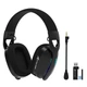 Геймерська бездротова (Bluetooth + 2,4G) гарнітура Attack Shark L90 RGB, 7.1 PC/PS4/PS5/Switch/Xbox (вага 215 гр) Black/ЧОРНІ (L90B) - изображение 1