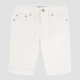 Подростковые джинсовые шорты для девочки Calvin Klein 614033373 140 см Белые (1159819495) - изображение 1