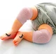 Набор (3 шт) наколенников детских для ползания малышей Children Knee (XS,S) с протектором для мальчика и девочки (черный, голубой, розовый) - изображение 6