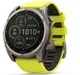 Смарт-часы Garmin Fenix 8 51 mm Solar Sapphire, Titanium with Amp yellow/graphite silicone band (010-02907-21) - изображение 1