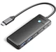 USB-хаб ORICO PAPW Series 4-Port USB3.0 (PAPW2AC-C3-015-BK-EP) - зображення 1