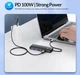 USB-хаб ORICO PAPW Series 4-Port USB3.0 (PAPW2AC-C3-015-BK-EP) - зображення 7