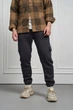 Чоловічі спортивні штани на флісі з кишенями Cose Intruder 0064 S Темно-сірий (IN-0064/3A) - зображення 1