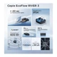Зарядная станция "EcoFlow RIVER 3 UPS" (10 мс) 300 Вт 245 Вт⋅ч (EFRIVER3-UPS-EU-CBox) - изображение 5