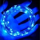 Светодиодная гирлянда нить Роса 20м, от USB, 200 LED, 8 режимов, IP44, Синий - изображение 2