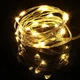 Светодиодная гирлянда "Роса" на батарейках, 2м, статический режим, 20 LED, IP44, Теплый белый - изображение 4
