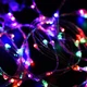 Светодиодная гирлянда "Роса" на батарейках, 2м, статический режим, 20 LED, IP44, Мультиколор - изображение 10