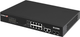 Switch Edimax Surveillance VLAN 12-Port Gigabit PoE+ Long Range Black (GS-5210PL) - obraz 3