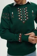 Чоловічий зелений Різдвяний світшот M UKRS-9970 UkrGlamour - изображение 6