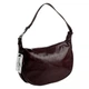 Сумка женская кожаная лакированная Bags4Life 55612 бордовая - изображение 1