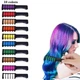 Набор расчесок с цветными мелками 10шт Hair Chalk - изображение 2