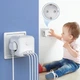 Безопасный тройник 3 гнезда, 220V, 3 USB-A / 1 Type-C, c заземлением, защитные шторки - изображение 5