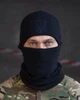 Тактичний комплект шапка + баф на флісі ДСНС сині (90249) - зображення 2