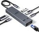 Концентратор 6 in 1 UGREEN CM828 Revodok Pro 10Gbps USB C Hub HDMI 4K @ 60Hz Ethernet Adapter with 2 x USB A 3.2 & USB C 3.2 PD 100 W Grey (45364) - зображення 1