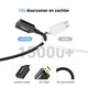 Кабель Ugreen Micro HDMI штекер to HDMI 2.0 роз'єм 4K 60Hz 3D нейлонова обплетення 25CM Black (15842) - зображення 4
