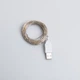 Гирлянда роса светодиодная 10 метров от USB GarlandoPro на 100 лампочок светодиодов капля белый провод IP44 Желтая - изображение 7