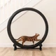Беговое колесо для котов CutePet R01 XXL для средних и крупных пород кошек Цвет Черный - изображение 3