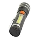 Фонарь ручной Quantum QM-FL1032 Helper 10W LED zoom + COB с USB - изображение 2
