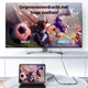 Кабель Ugreen Micro HDMI штекер to HDMI 2.0 роз'єм 4K 60Hz 3D нейлонова обплетення 25CM Gray (HD149) - зображення 6