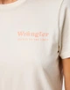 Футболка Wrangler Regular Tee in Vintage Білий M 112350321 - изображение 4