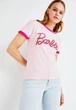 Футболка Wrangler x BARBIE Ringer Рожевий L 112344849 - изображение 2