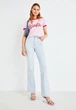 Футболка Wrangler x BARBIE Ringer Рожевий L 112344849 - изображение 4