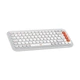 Клавиатура беспроводная Logitech POP Icon Keys Bluetooth UA Off-White (920-013072) - изображение 3