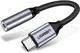 Перехідник Ugreen AV142 USB Type-C to 3.5 мм Female Cable 10 см Gray (30632) - зображення 1