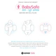 Подушка-позиционер детская Sonex BabySafe 58х30х17 см голубая (SO102493) - изображение 5