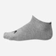 Набор мужских носков коротких хлопковых HEAD All Sports Training Sneaker 3P 701229018-004 43-46 3 пары Серый/Белый/Черный (8720245771078) - изображение 2