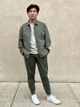 Ветровка мужская Uniqlo 552251221 3XL Зеленая (1159818688) - изображение 5