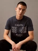 Футболка хлопковая длинная мужская Calvin Klein 326349640 M Синяя (1159819192) - изображение 4