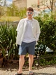 Шорты хлопковые короткие мужские Uniqlo 334881849 2XL Серые (1159816580) - изображение 5