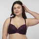 Бюстгальтер на кісточках push-up Elita 1906 90C Сливовий - изображение 3