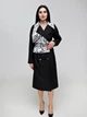 Тренч женский Favoritti В-1296 Print Тон 101 + Тон 21 50 Черный (4900000268393) - изображение 3