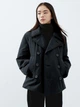 Тренч женский Uniqlo 42714045 M Черный (1159798807) - изображение 1