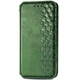 Чехол Deexe Rhombus Wallet для HMD Skyline - Green - изображение 4