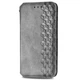 Чехол Deexe Rhombus Wallet для HMD Skyline - Grey - изображение 4