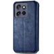 Чохол Deexe Rhombus Wallet для Motorola Edge 50 Neo / Edge 60 Neo - Blue - зображення 5