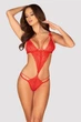 Боді Obsessive 46/48(L/XL) Червоний (101597) - зображення 1